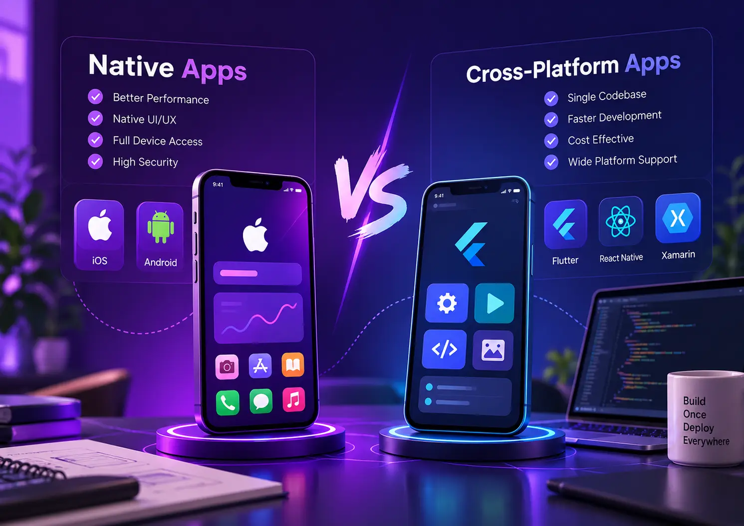 Cross-platform vs native apps